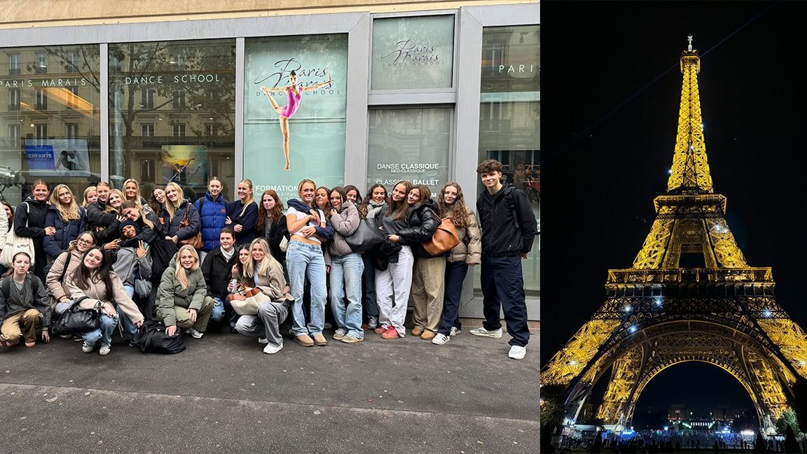 Dans linjerejse Paris